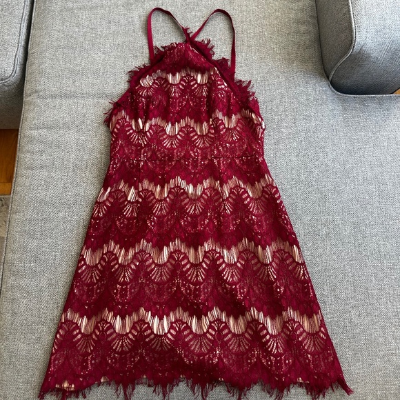 Lace Mini Dress - Picture 1 of 2
